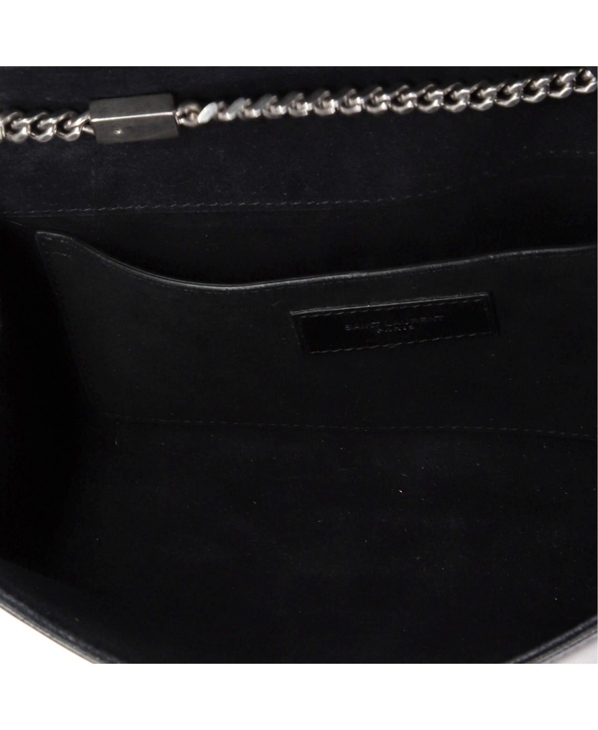 Pre-Owned Saint Laurent Medium Classic Monogram Crossbody Bag Studded Leather