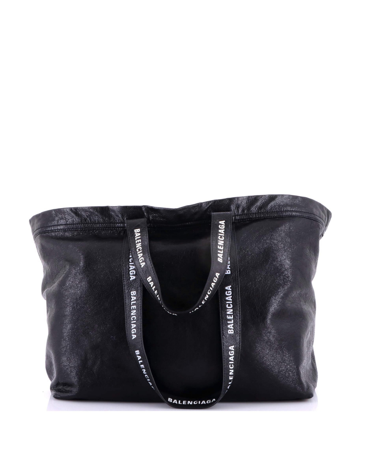Pre-Owned Balenciaga Medium Carry Shopper Tote Leather