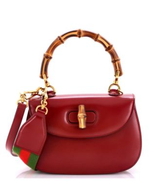 Small Bamboo 1947 Top Handle Bag Leather