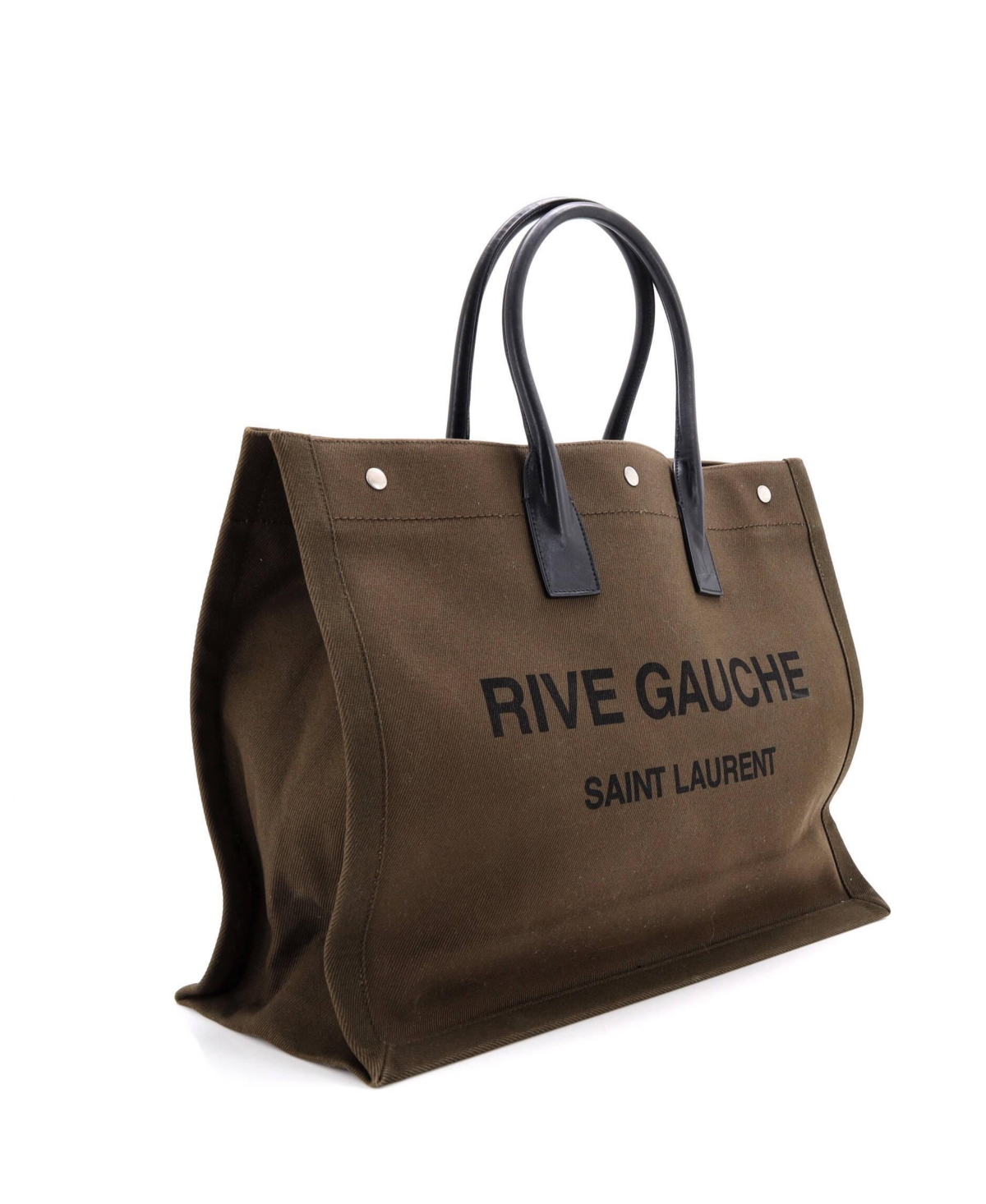 Pre-Owned Saint Laurent Large Rive Gauche Shopper Tote Felt
