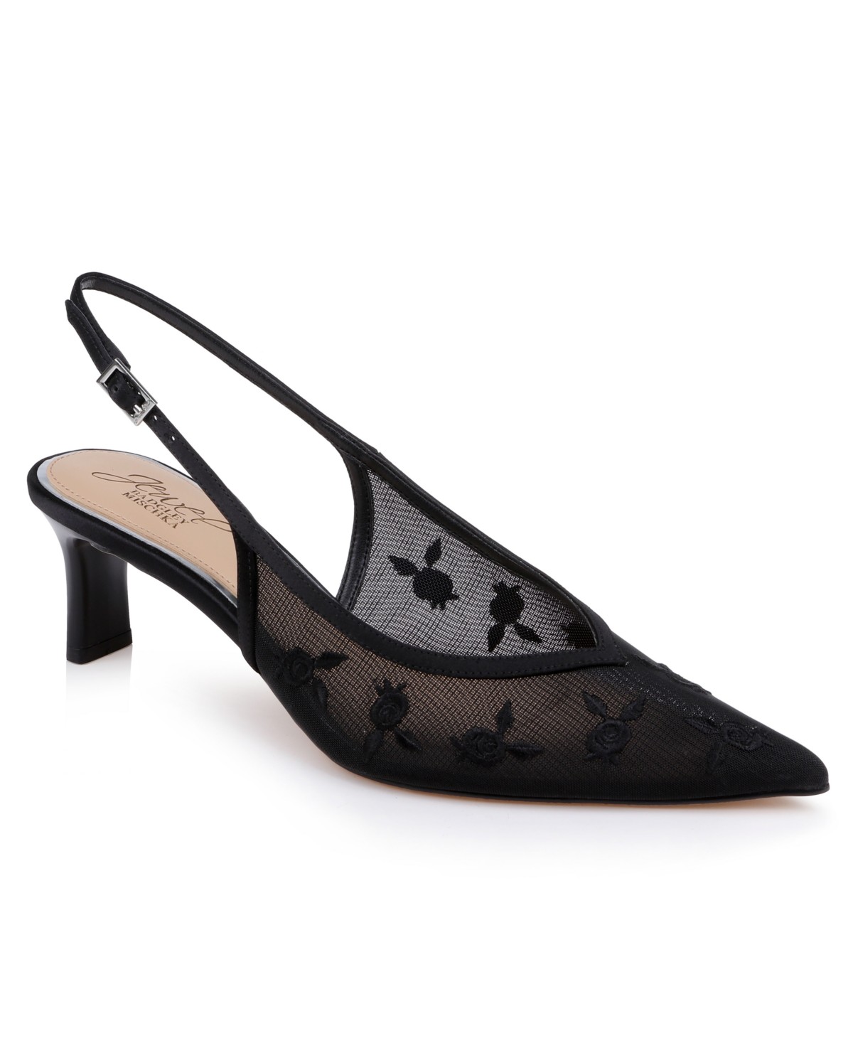 Женские туфли Jewel Badgley Mischka Women's Zahra II Slingback Pumps — фото 1
