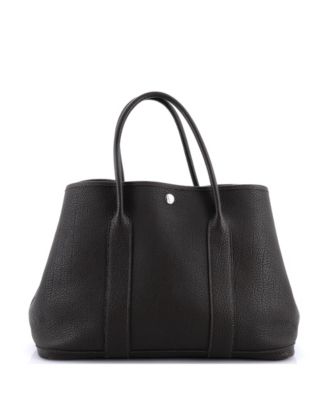 36 Garden Party Tote Leather
