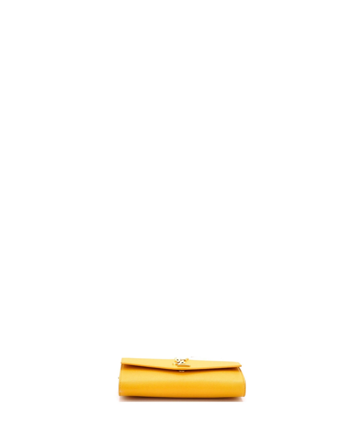 Pre-Owned Saint Laurent Uptown Chain Wallet Leather