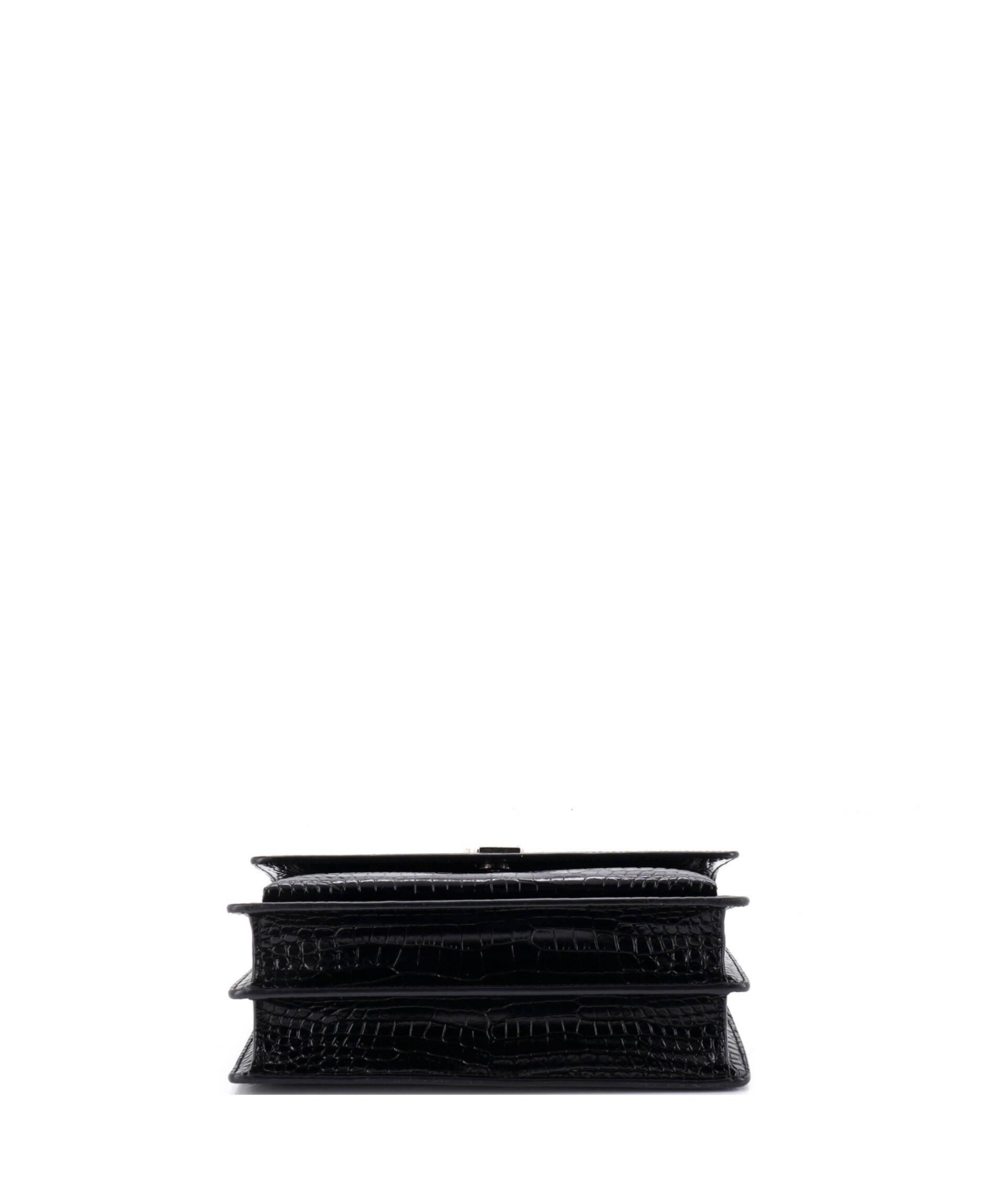 Pre-Owned Saint Laurent Medium Sunset Crossbody Bag Embossed Leather
