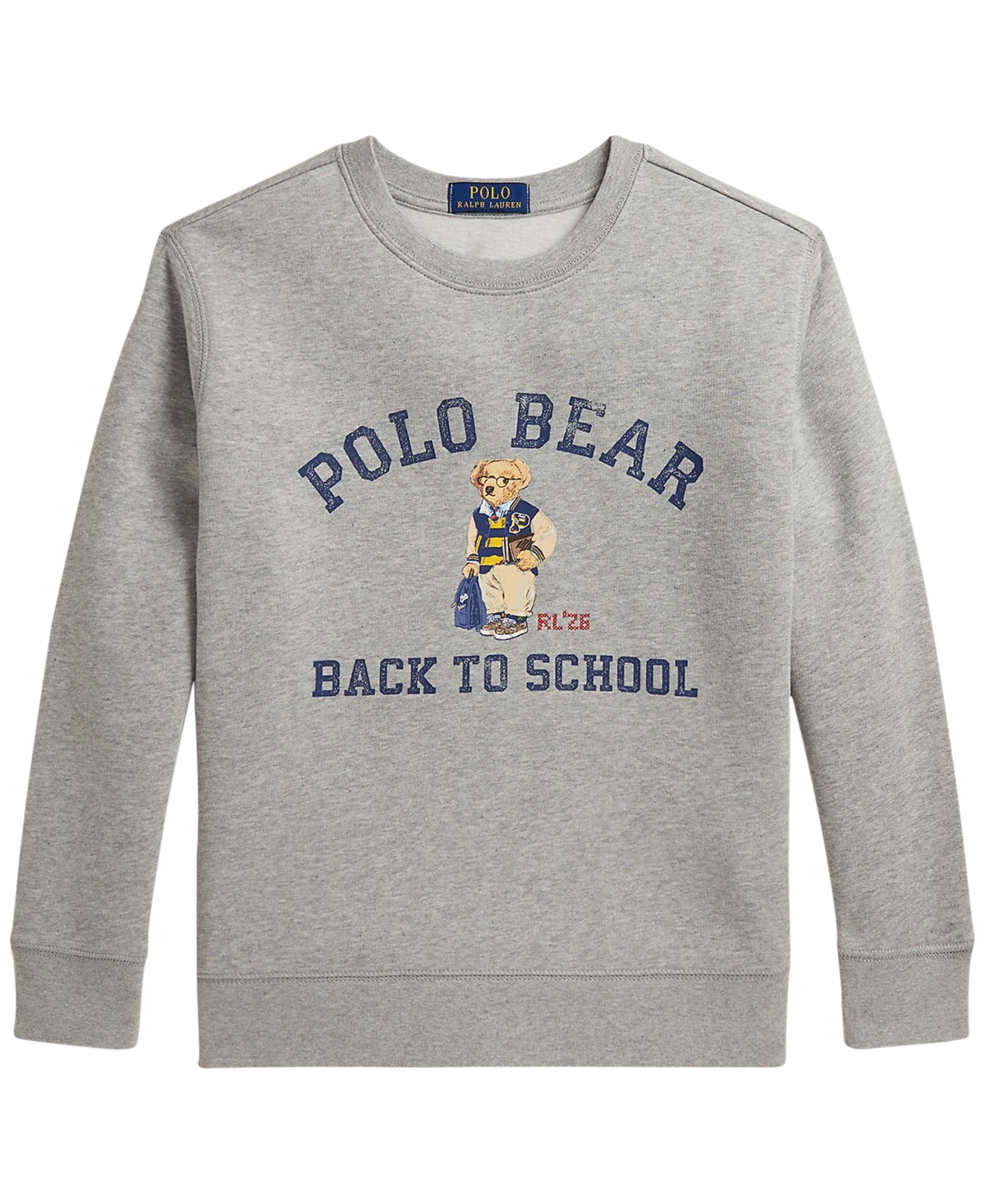 Polo Ralph Lauren Boys' 8-20 Bear Fleece Sweatshirt