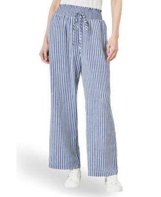 Women's Stripe Relaxed Trousers
