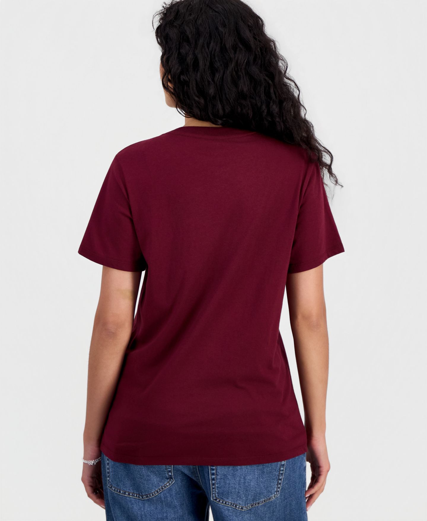 Женская футболка Grayson Threads, The Label Juniors' Gilmore Girls Graphic-Print, цвет: Винный — фото 4