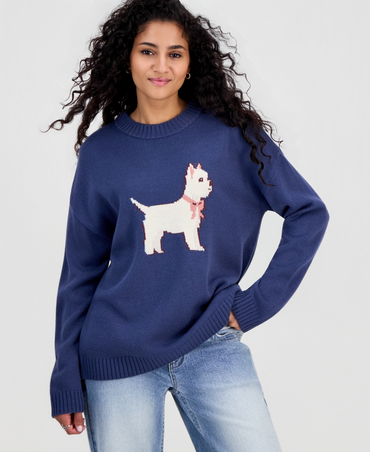 Just Polly Juniors' Teddy Bear Tunic Sweater