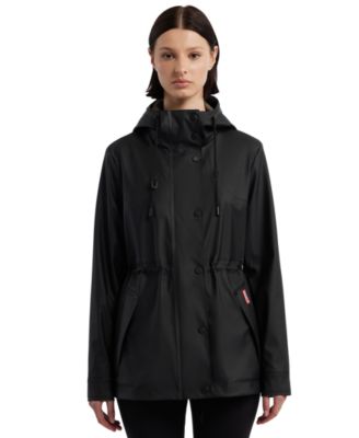 Women's Rubberized Anorak Coat