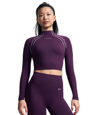 Women's Motion Long-Sleeve Mock-Neck Top