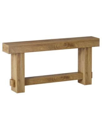 Farmhouse Wooden Console Table, Sofa Table for Entryway and Hallway