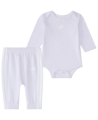 Baby Girls' Long-Sleeve Bodysuit and Pants, 2-Piece Set