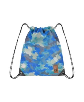 Little Boy Camouflage Durable Lightweight Drawstring Bag