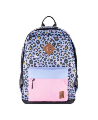 Little Girl Leopard Practical Spacious Durable Backpack