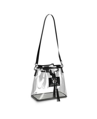 Pittsburgh Steelers Clear Stadium Bucket Purse
