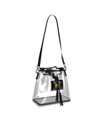 Michigan Wolverines Clear Stadium Bucket Purse