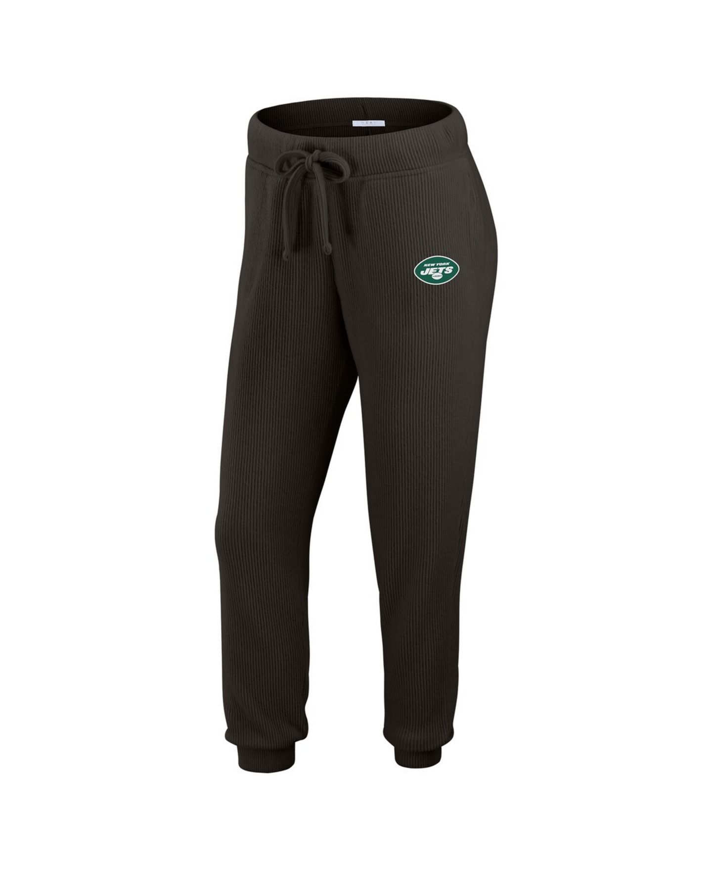Женский комплект Wear by Erin Andrews New York Jets: футболка и брюки, Cream — фото 4