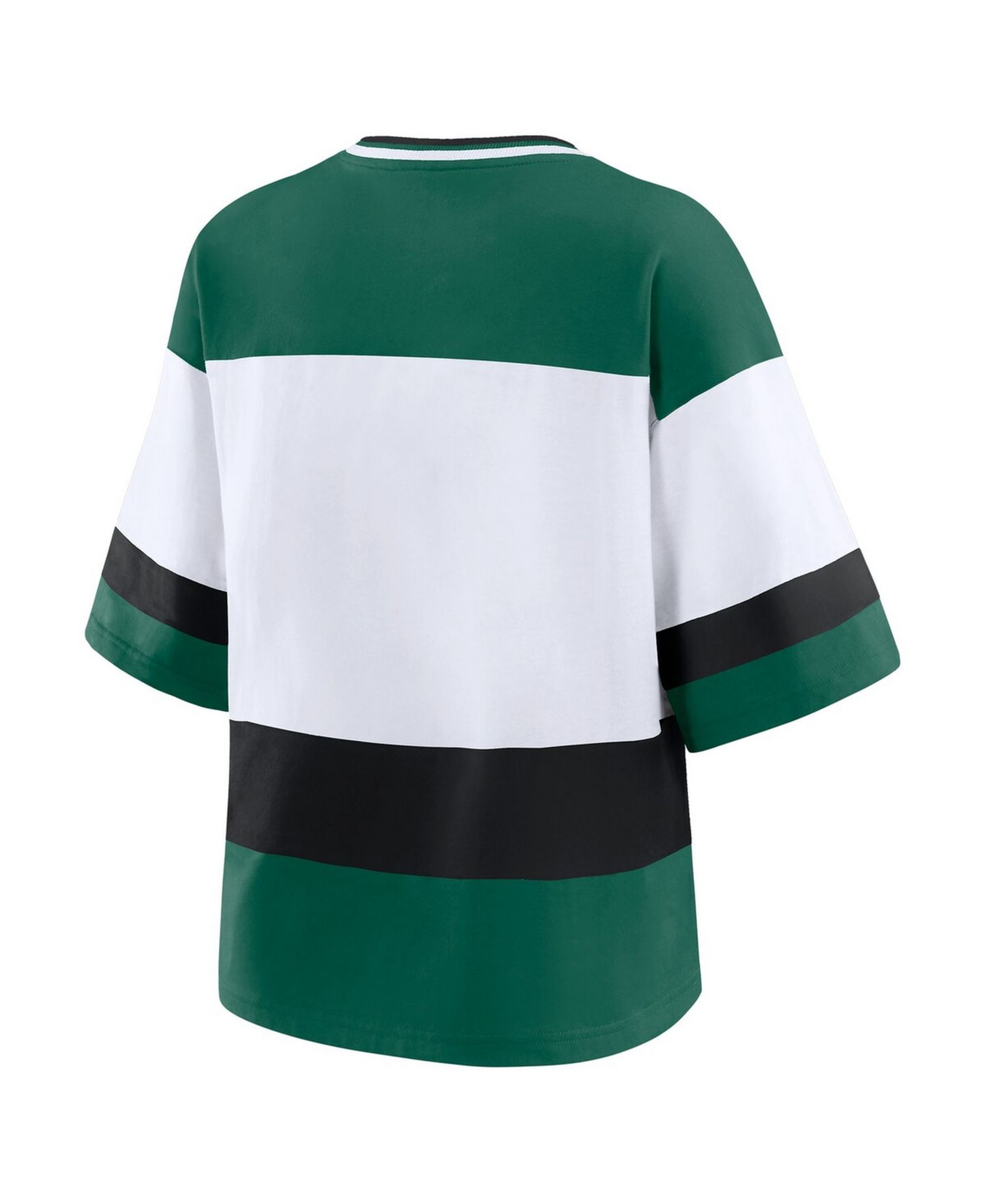 Женская футболка WEAR by Erin Andrews Green/White Minnesota Wild Jersey Style — фото 4