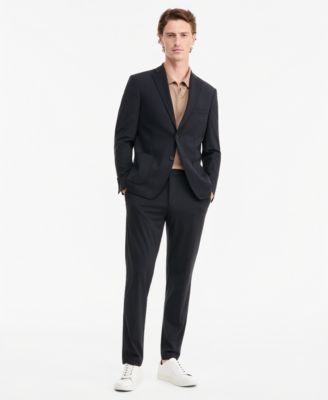Men's Regular-Fit Everyday Suit Jacket and Pleated-Front Suit Pants, Macy's Exclusive