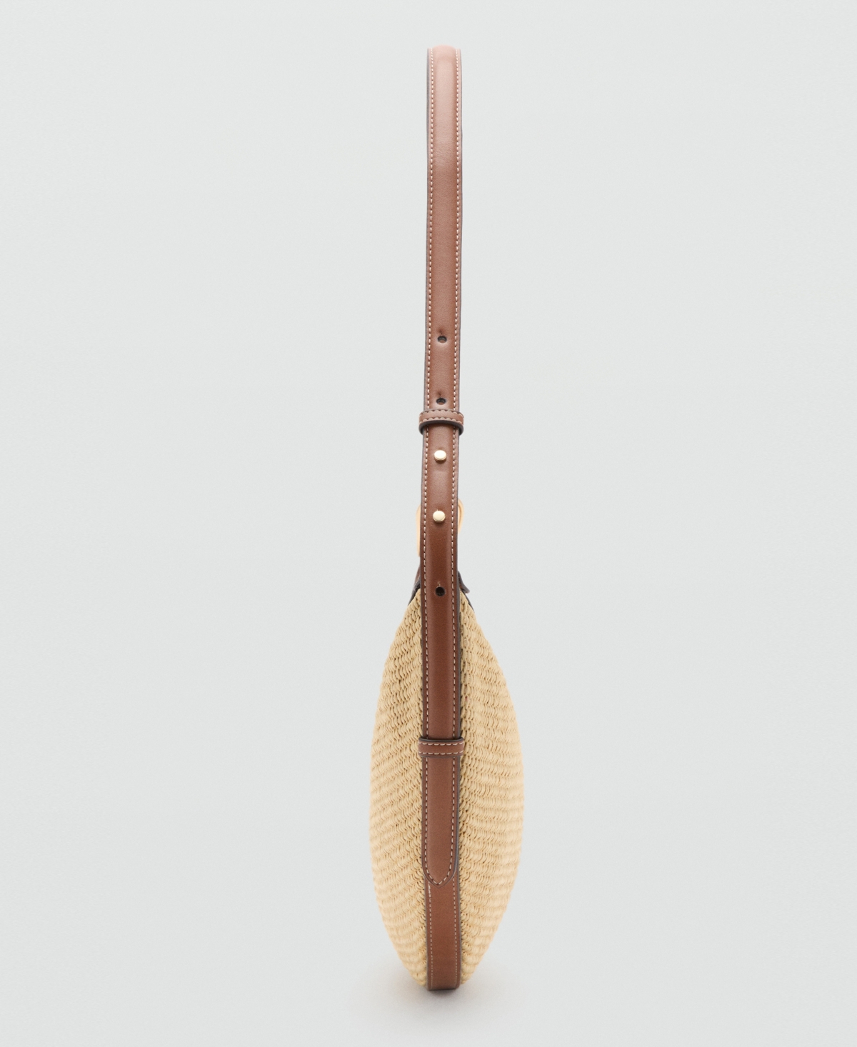 Mango Women's Textured Shoulder Bag