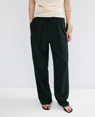 Women's Straight-Fit Lyocell Pants