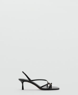 Women's Straps Kitten Heel Sandals