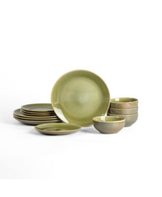 Riley 12-Pc. Dinnerware Set, Service For 4
