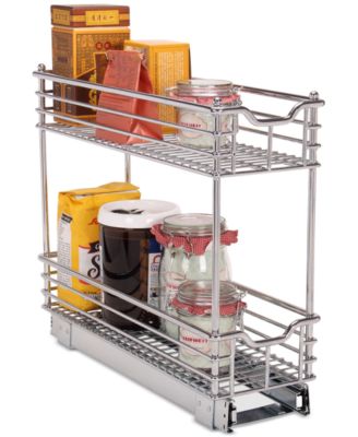 Chrome Glidez Narrow 7-inch Sliding Organizer