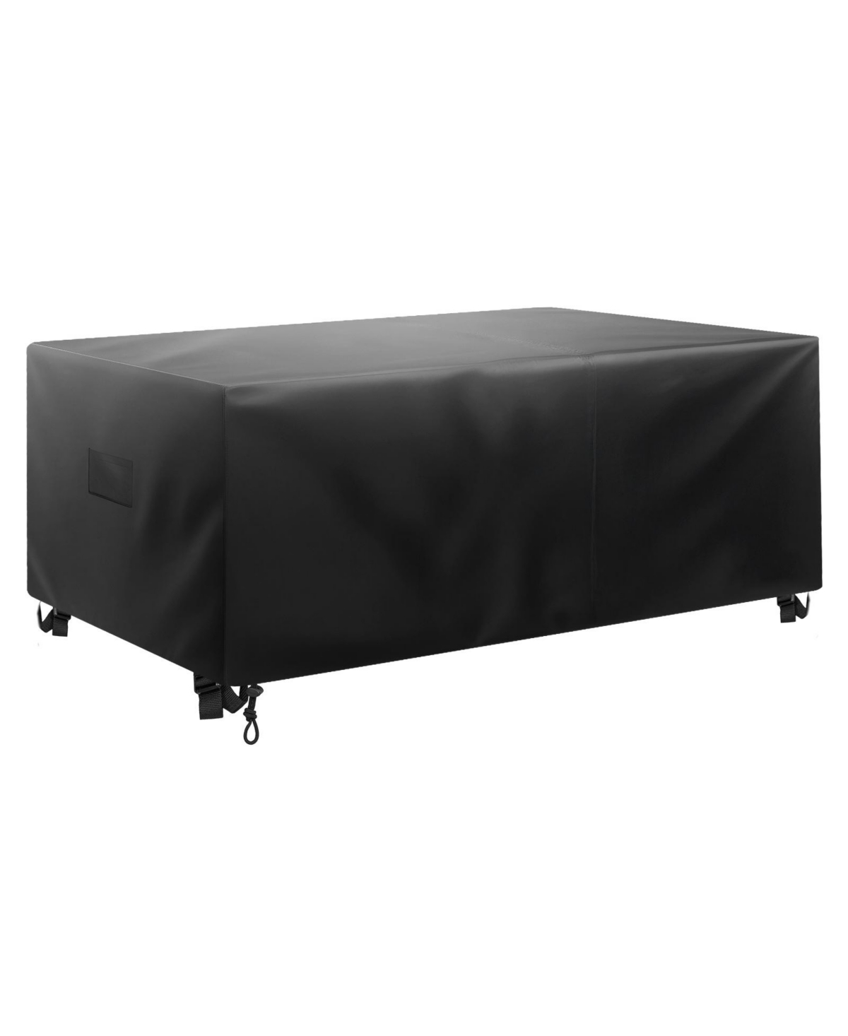Cozito Patio Furniture Cover, 74 x 47 x 28 inches 420D Oxford Rectangular Table Cover