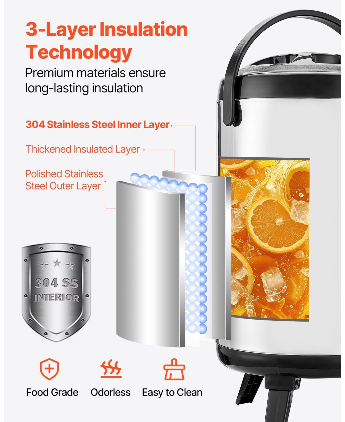 Cozito Insulated Beverage Dispenser