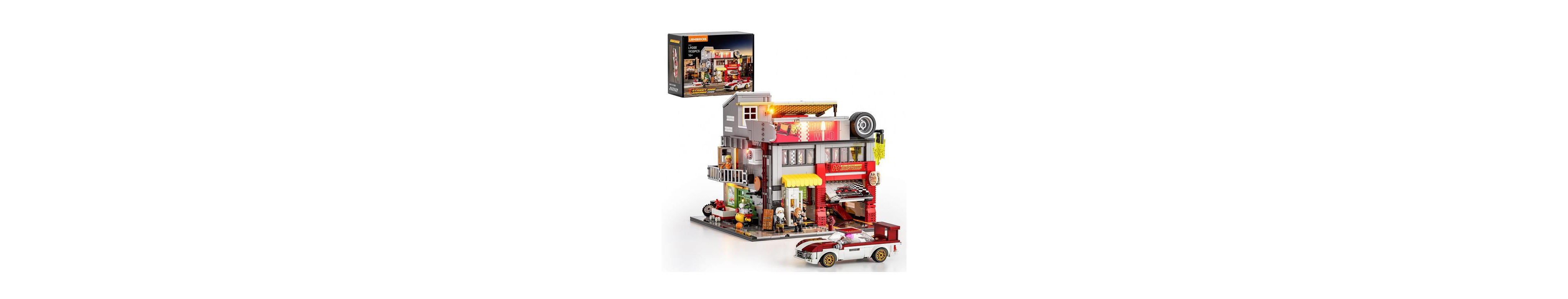 Lumibricks Street Mod Garage