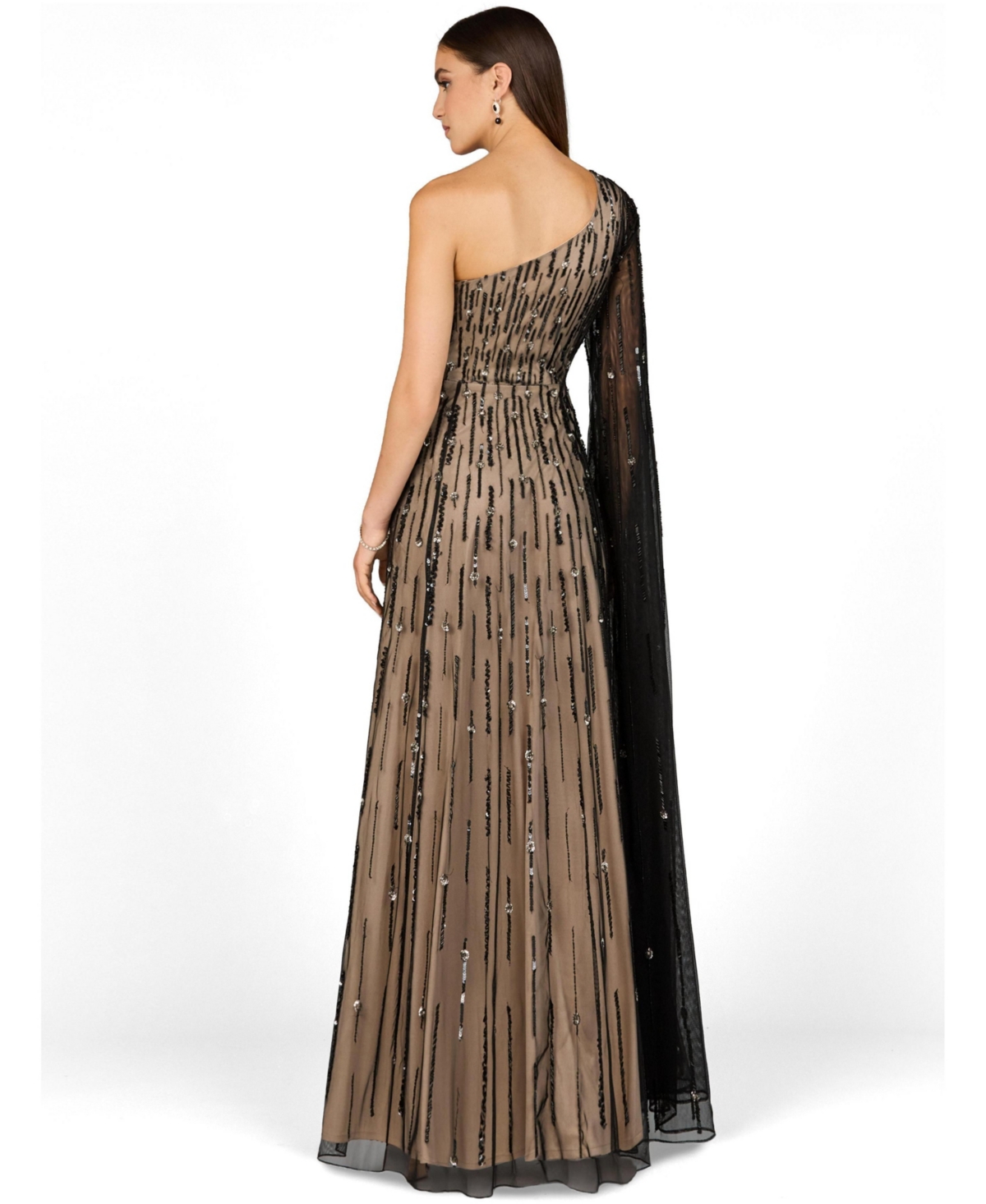 Lara Women's One Shoulder A-Line Gown