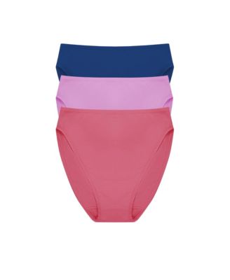 Women's Bliss Bare Cotton High Cut Brief 3-Pack