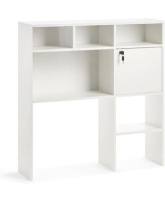 Yak About It Lockable Safe Dorm Desk Bookshelf