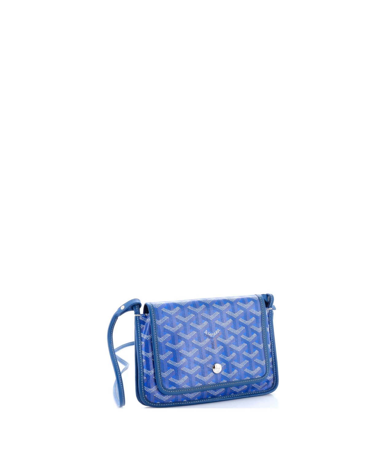 Pre-Owned Goyard Plumet Clutch Wallet Coated Canvas