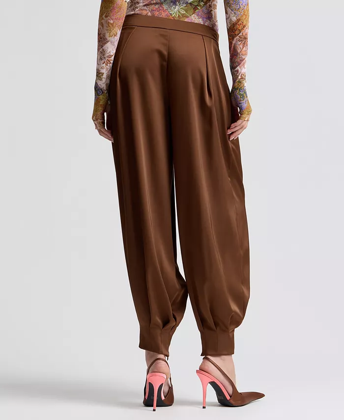 Women's Pleated Balloon Pants - thumbnail 5