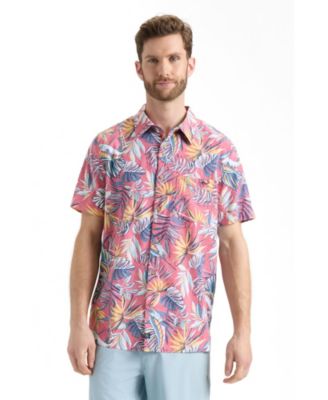 Men's Lush Canopy Short Sleeve Button Down
