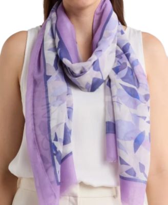 Women's Tropical Floral Oversized Wrap Scarf