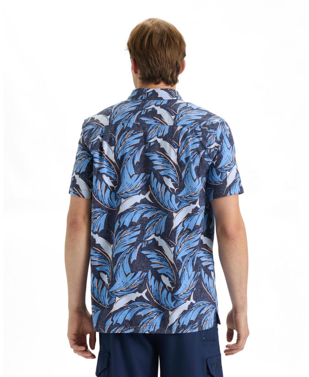 Salt Life Men's Palm Promenade Woven Shirt