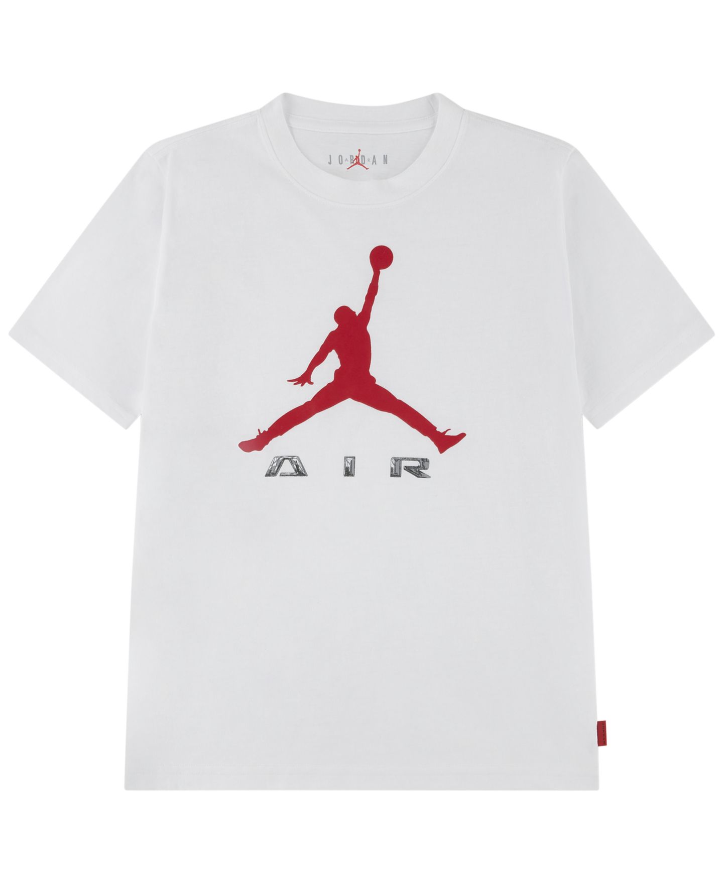 Футболка Jordan Brooklyn Graphic T-Shirt для мальчиков, цвет: Белый — фото 1