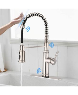Touch Kitchen Faucet with Pull Down Sprayer