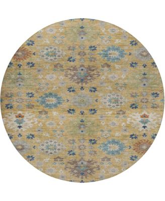 Silk Road Washable SR3 8'x8' Round Area Rug
