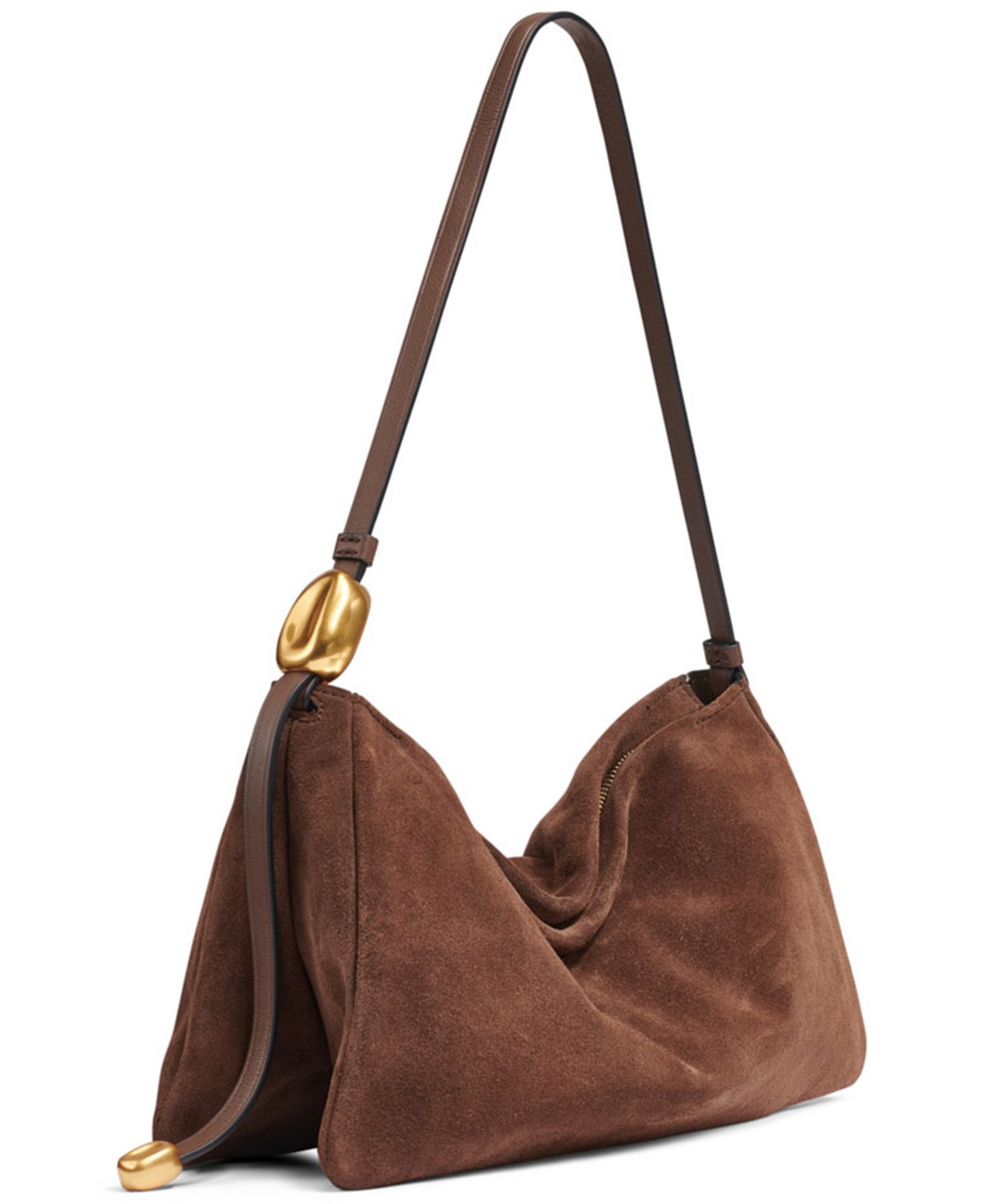 Женская сумка Donna Karan New York Large Shoulder Handbag, цвет: Умбра — фото 3