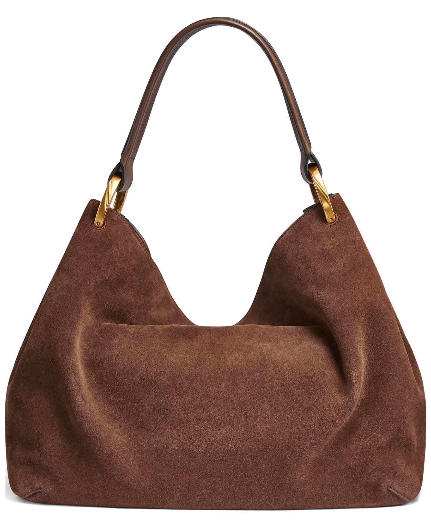 Женская сумка Donna Karan New York Glenwood Shoulder Handbag, цвет: Шоколадный — фото 2