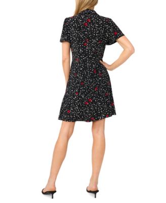 womens knit polo dress Ripe Maternity Women's Sammy Rib Long Sleeve Maternity/Nursing Polo Dress - Natural