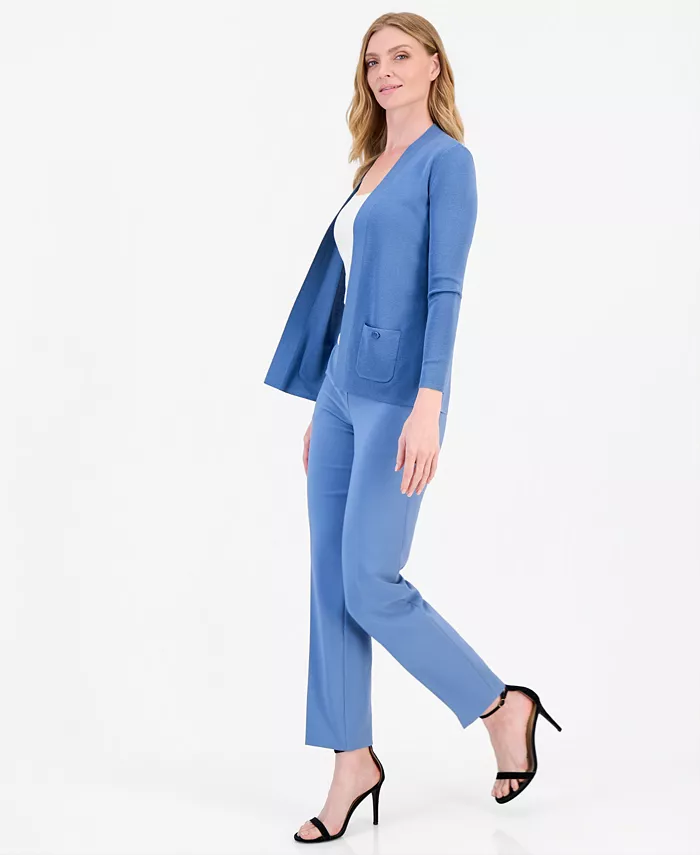 Women's Fine Rib Open-Front Malibu Cardigan - thumbnail 5