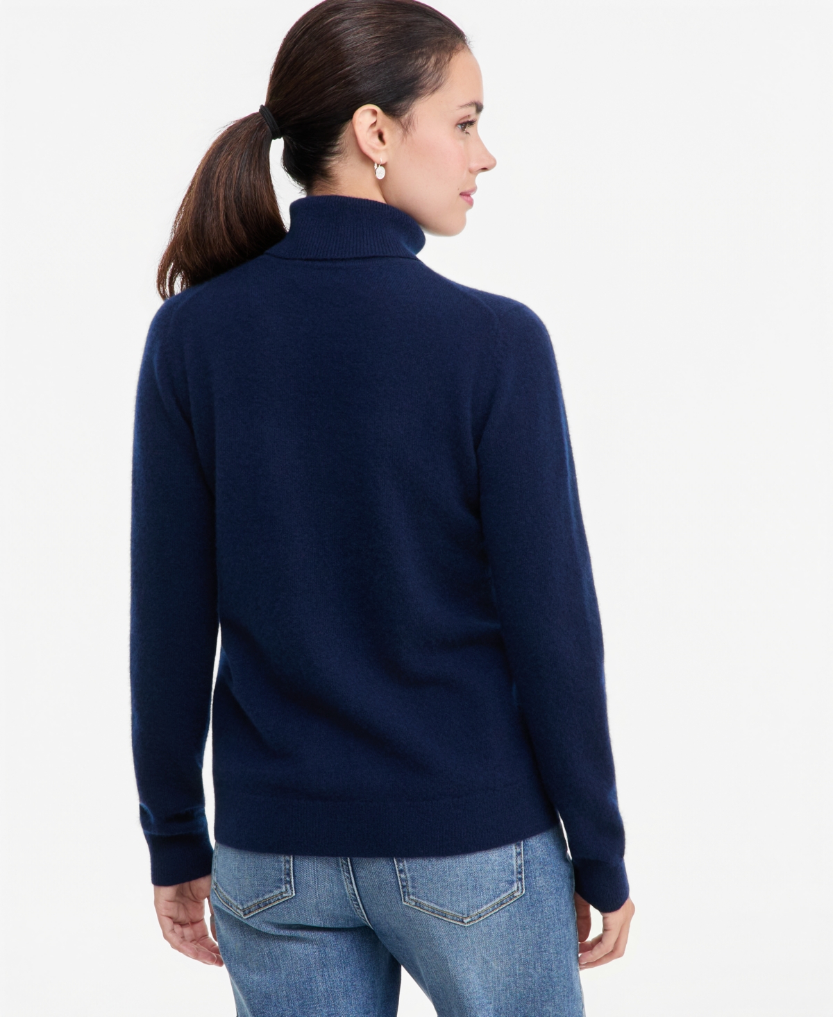 Charter Club Petite Cashmere Turtleneck Sweater, Macy's Exclusive