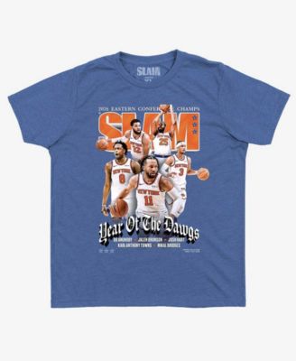 Big Boys and Girls Blue New York Knicks 2026 NBA Eastern Conference Champions Cover T-Shirt