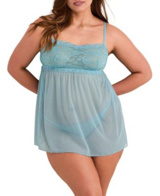 Plus Size Collie Babydoll Lingerie