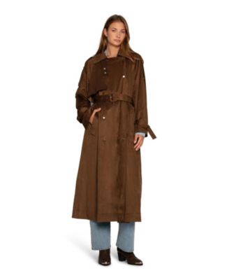 Women's Long Lost Lover Soft Maxi Trench